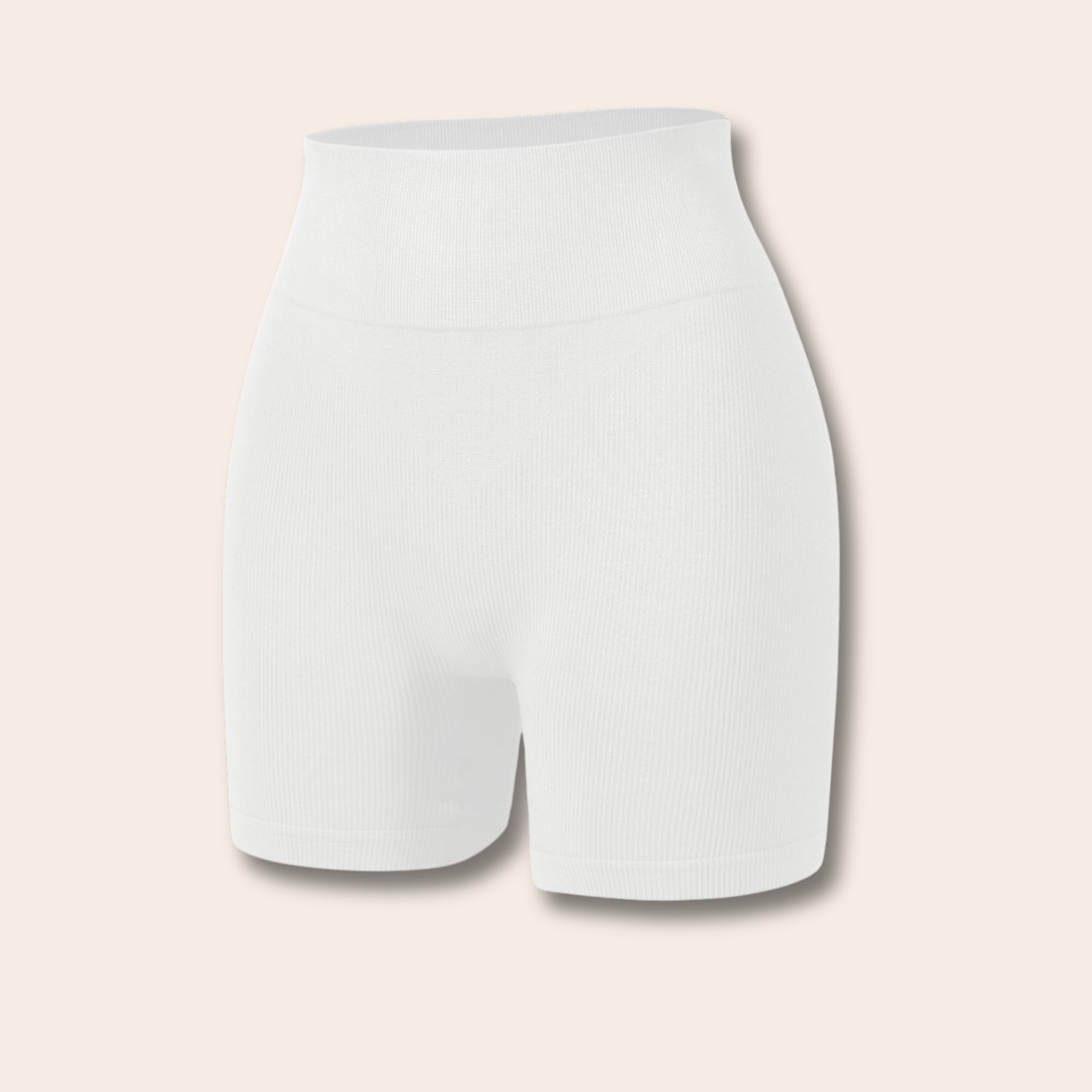 FitShape - Sculpting High-Waist Shorts