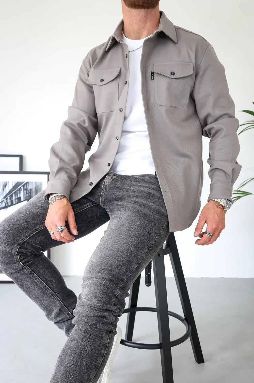 Leonardo - Elegantes Overshirt