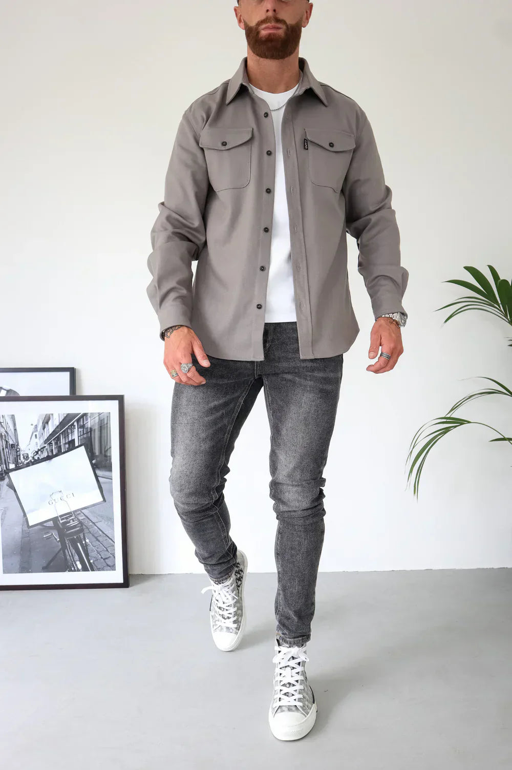 Leonardo - Elegantes Overshirt