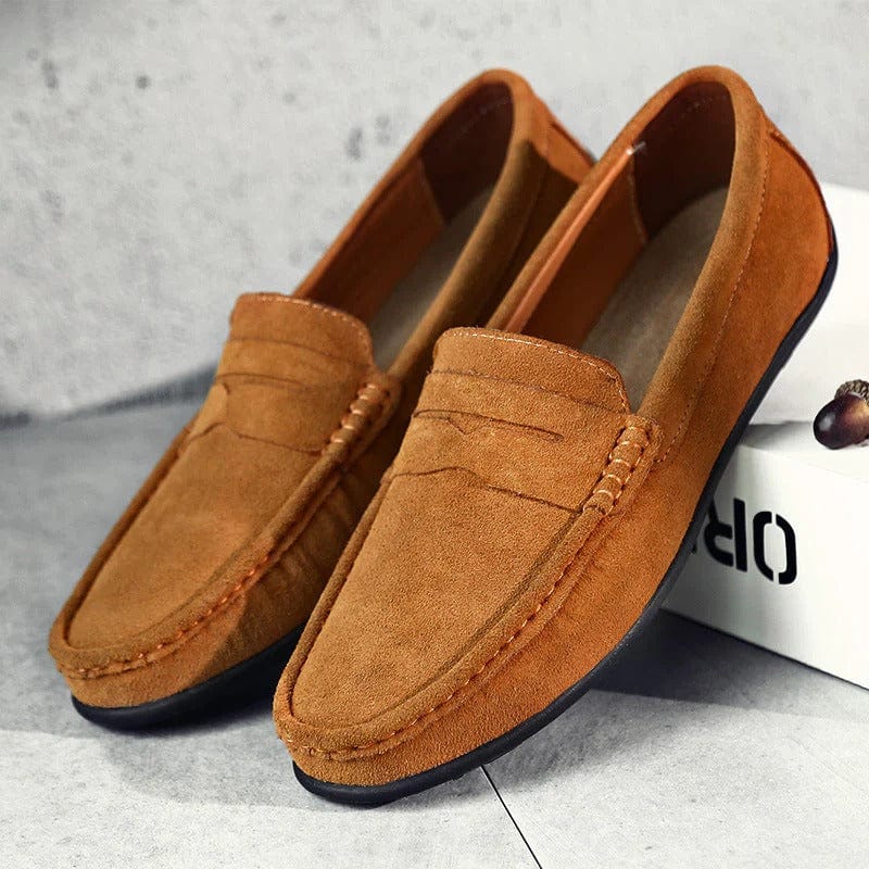 Tommy™ - Luxuriöse, stilvolle, winterwarme Wildleder-Loafer für Herren