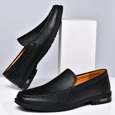 Xander™ – Glänzende Leder-Loafer