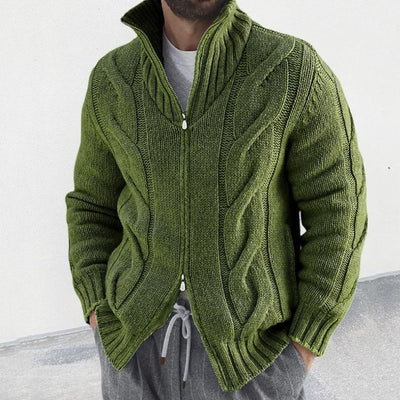 Terence Zip Pullover stricken