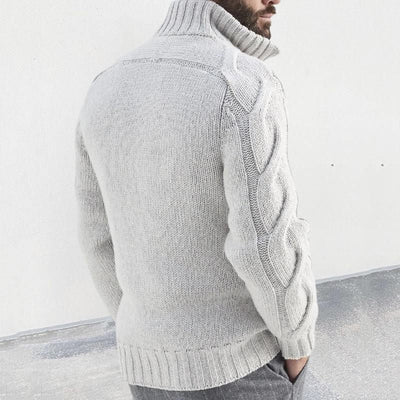 Terence Zip Pullover stricken