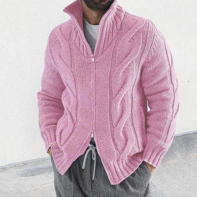 Terence Zip Pullover stricken