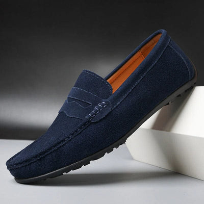 Tommy™ - Luxuriöse, stilvolle, winterwarme Wildleder-Loafer für Herren