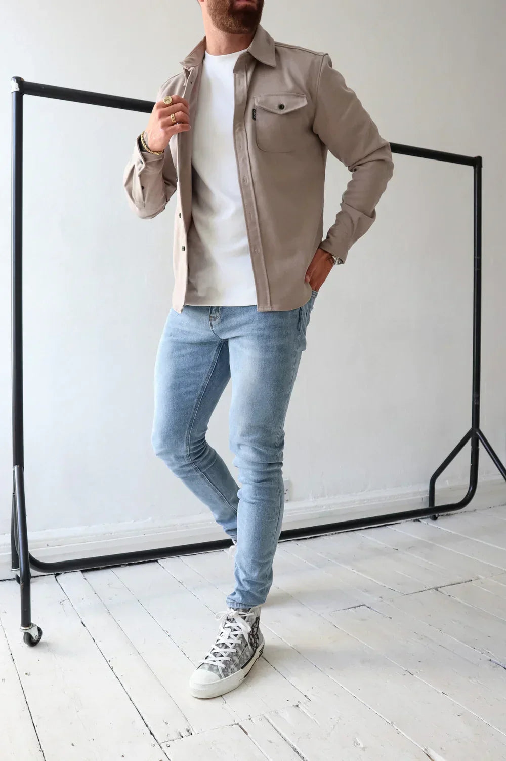 Leonardo - Elegantes Overshirt