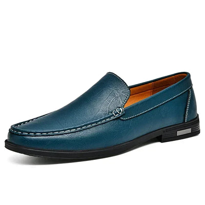 Xander™ – Glänzende Leder-Loafer