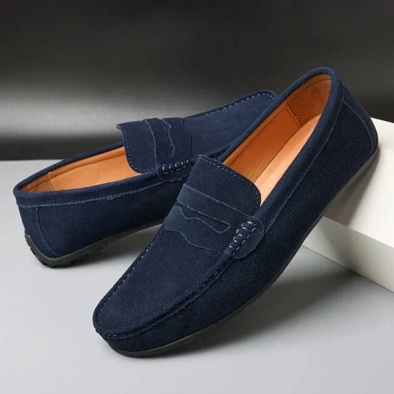 Tommy™ - Luxuriöse, stilvolle, winterwarme Wildleder-Loafer für Herren