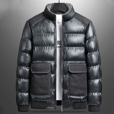 Ideales Geschenk - Urban Steppwinterjacke mit Stehkragen